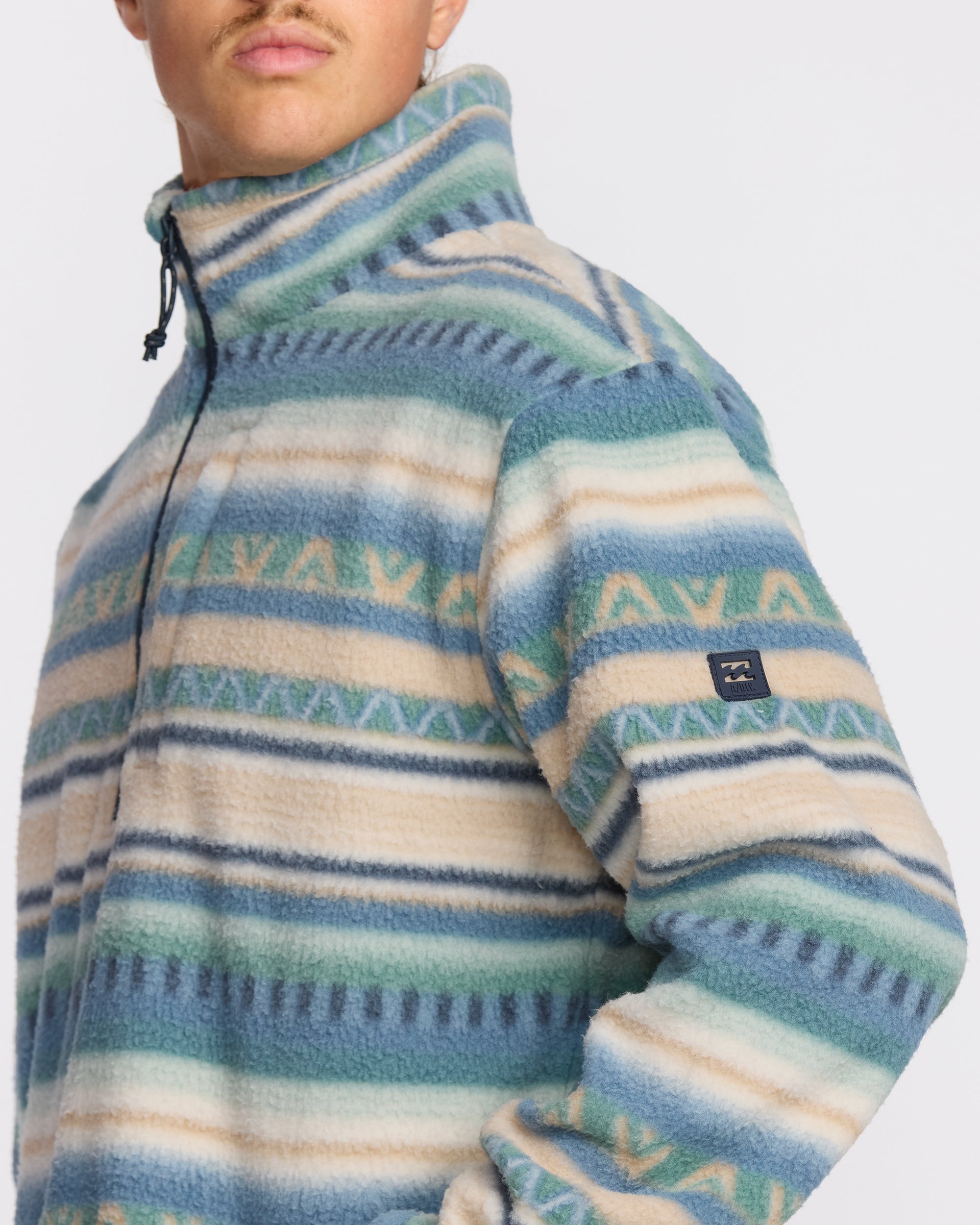 Boundary Mock Sweatshirt - Silver Birch - Image 5