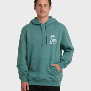 Short Sands Pullover Sweatshirt - Sage Green