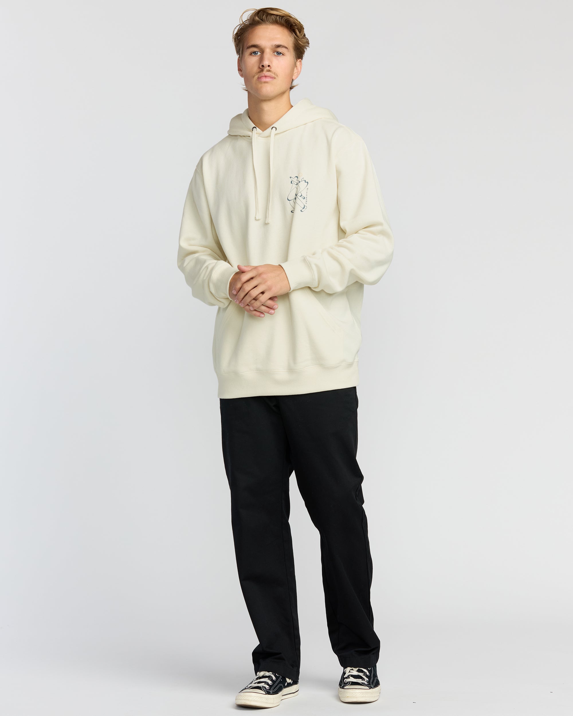 Up The Beach Pullover Sweatshirt - Off White - Image 4