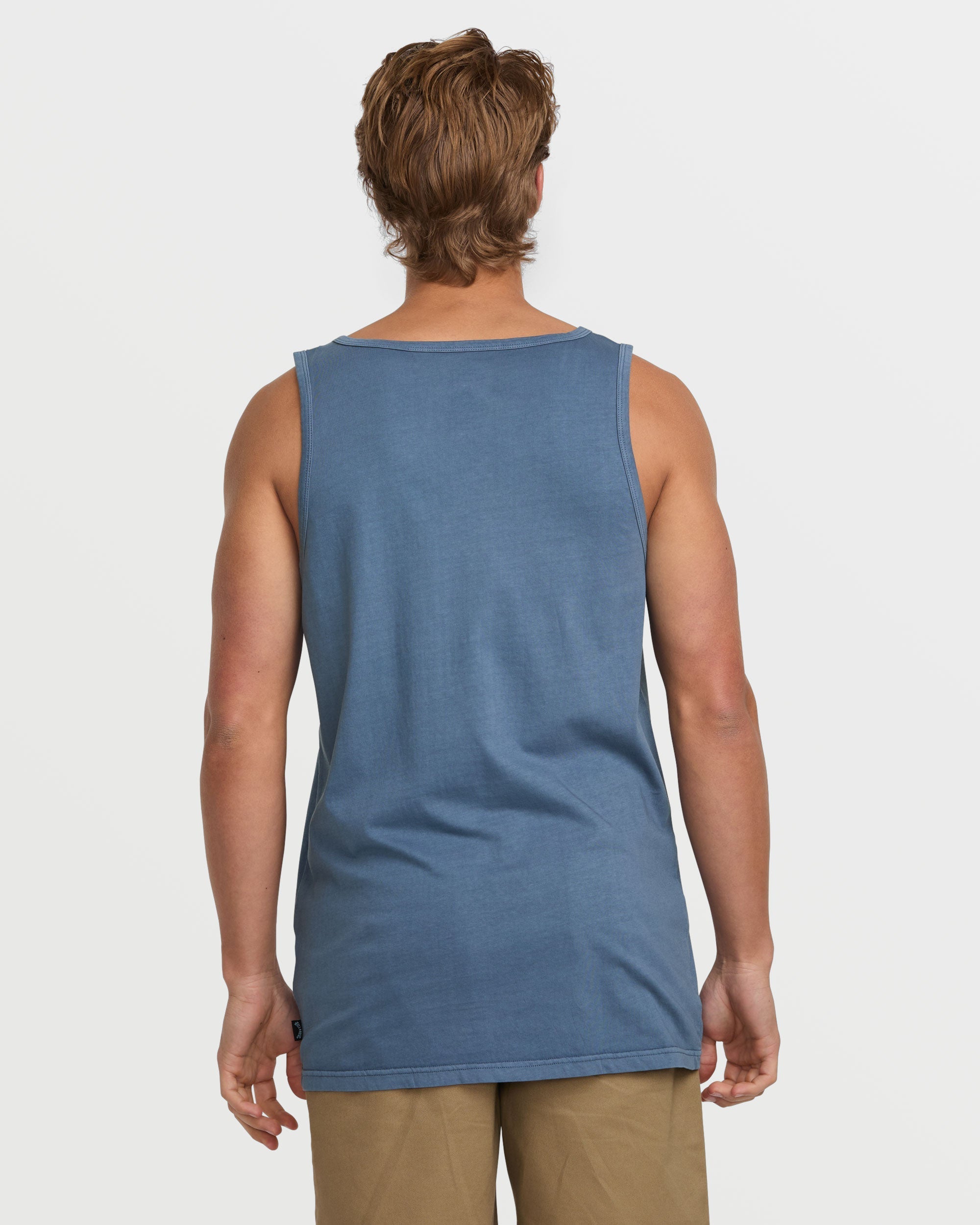 Essential Premium Wave Wash Tank - Slate Blue - Image 2