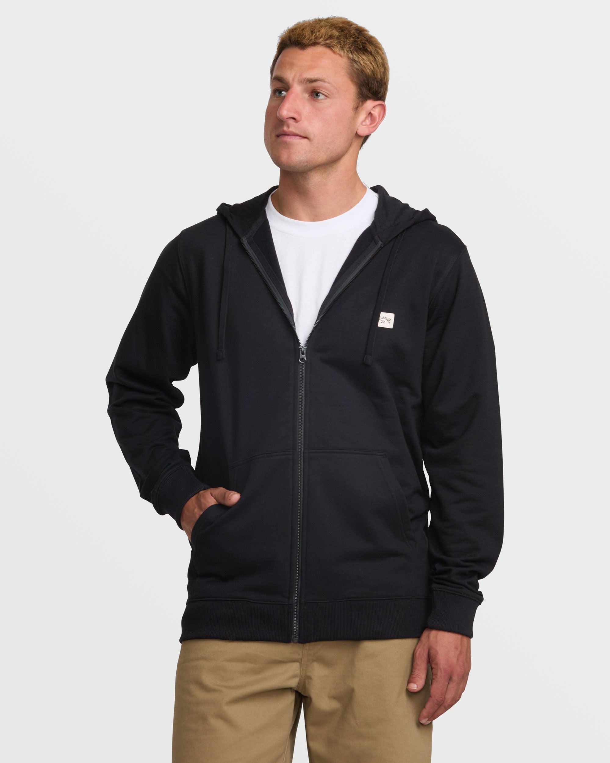 All Day Zip Sweatshirt - Black