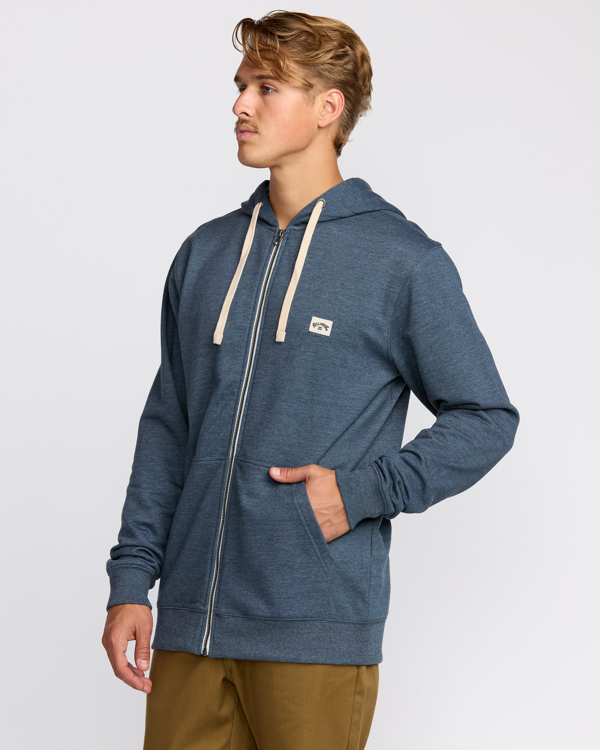 All Day Zip Sweatshirt - Midnight Blue - Image 4