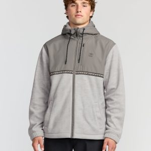 Boundary Lite Zip Sweatshirt - Gray Heather