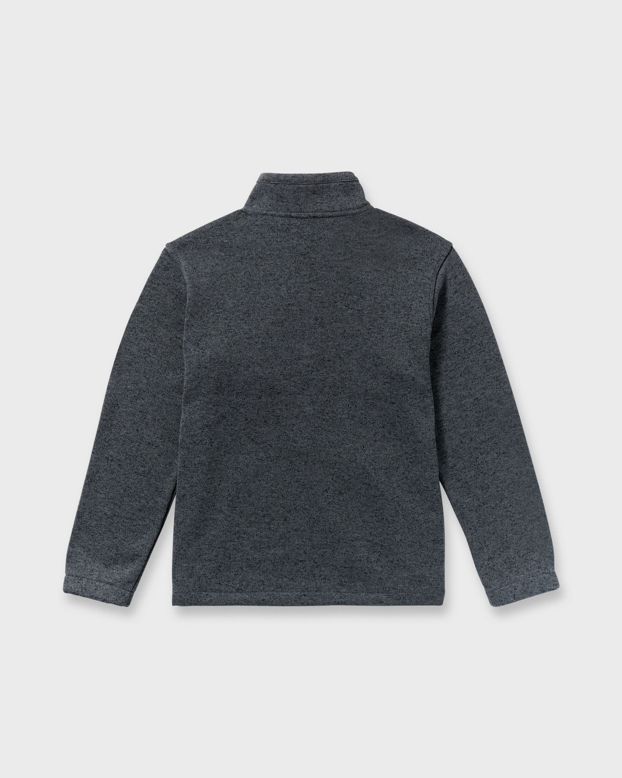 Boundary Mock Neck Zip Sweatshirt - Navy - Image 10