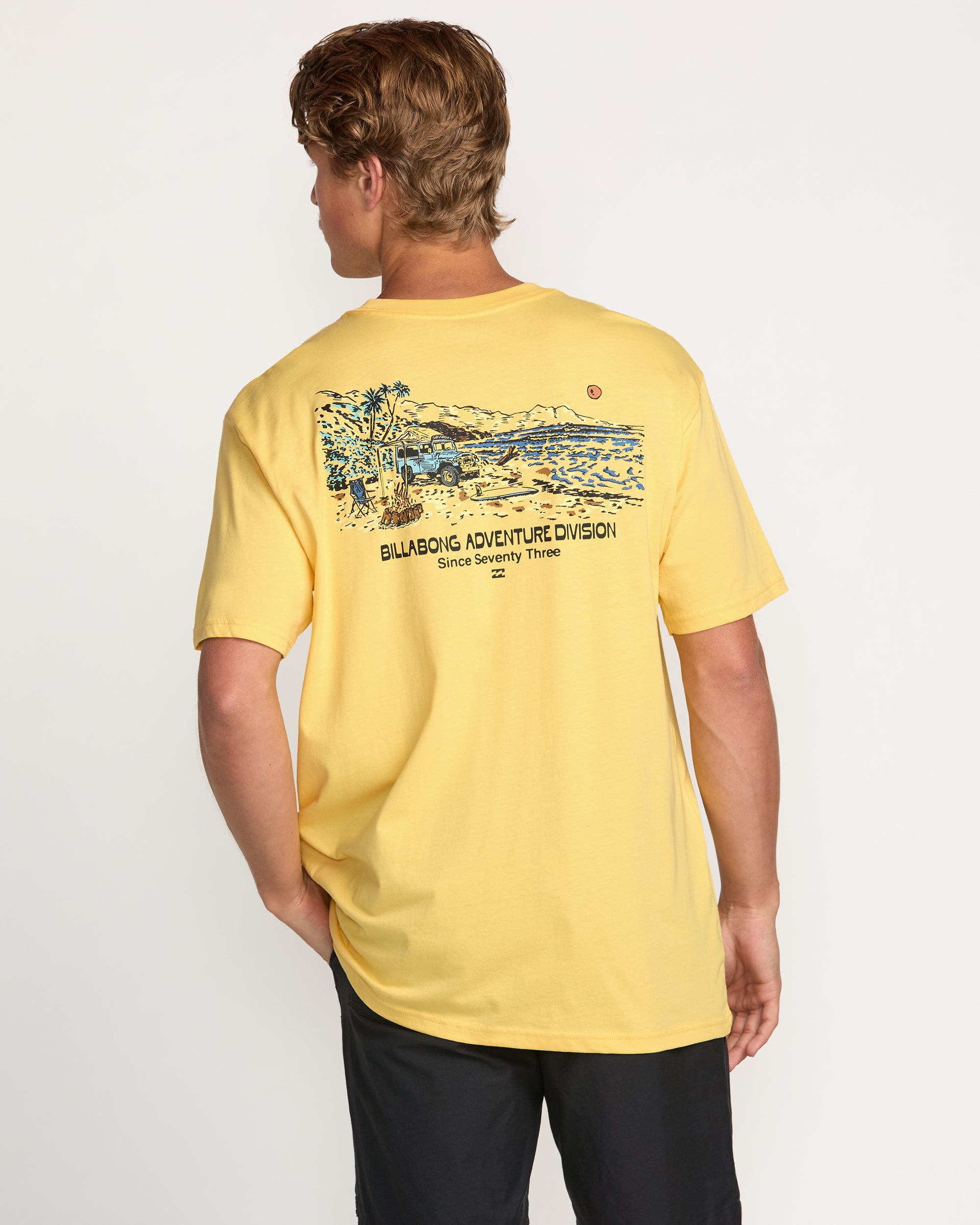 Setup A/Div Tee - Lemon - Image 2