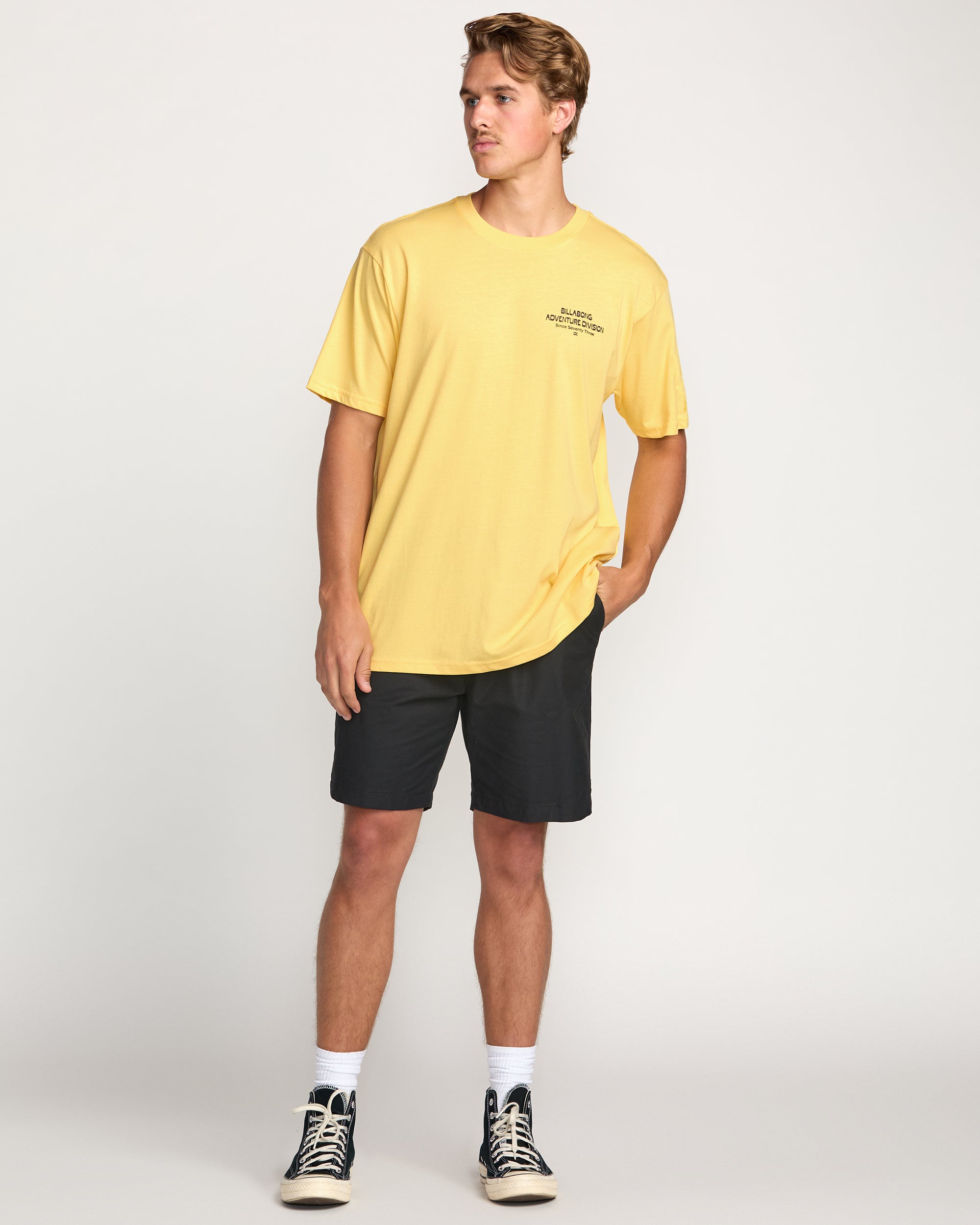 Setup A/Div Tee - Lemon - Image 5