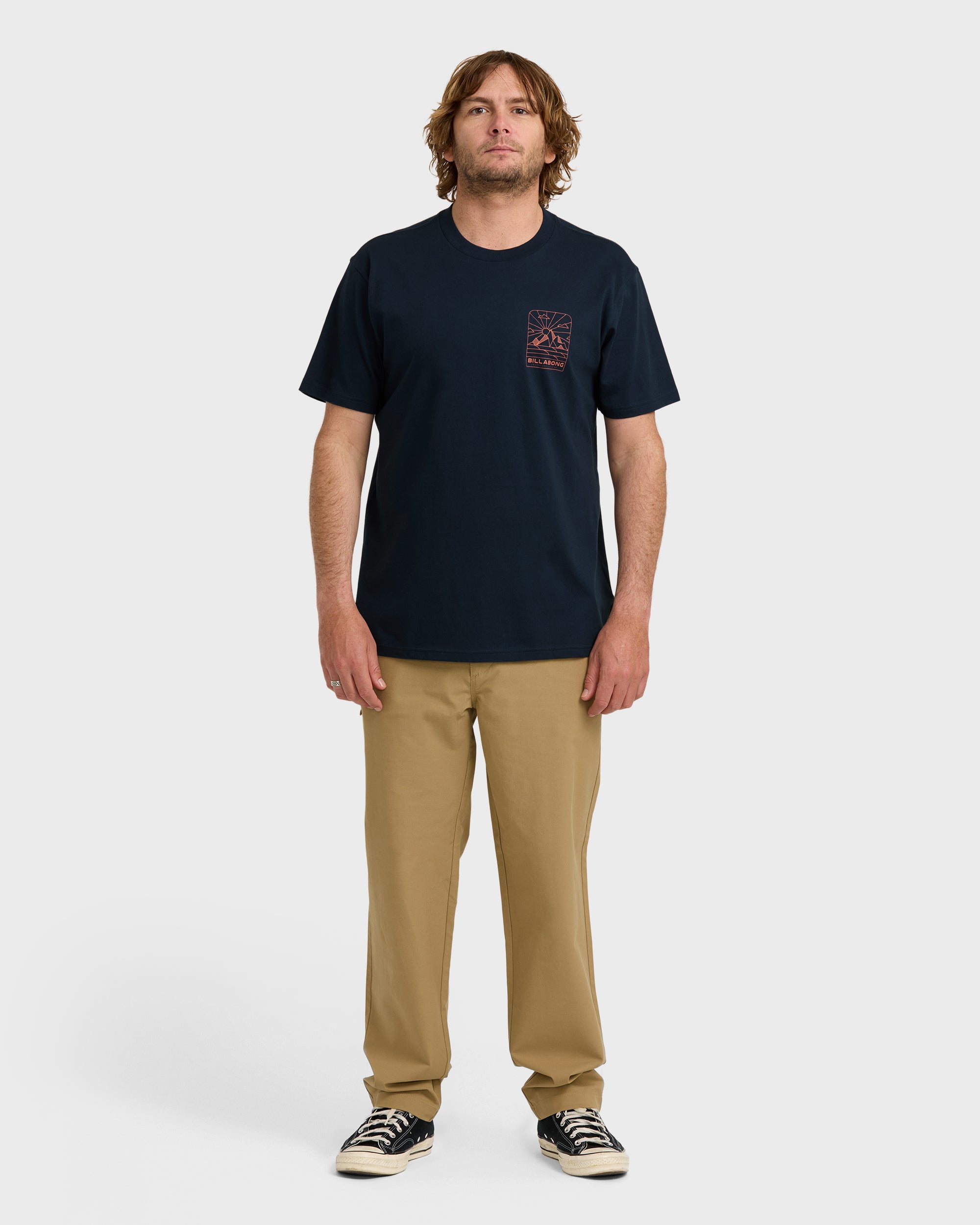 A/Div Sundown Short Sleeve T-Shirt - Navy - Image 4