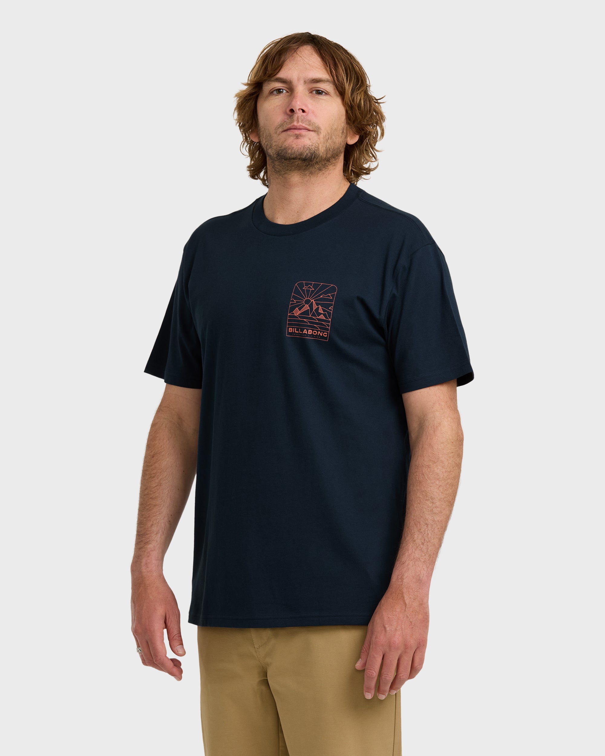 A/Div Sundown Short Sleeve T-Shirt - Navy - Image 3