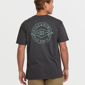 Big Dave Premium Wave Wash Tee - Washed Black