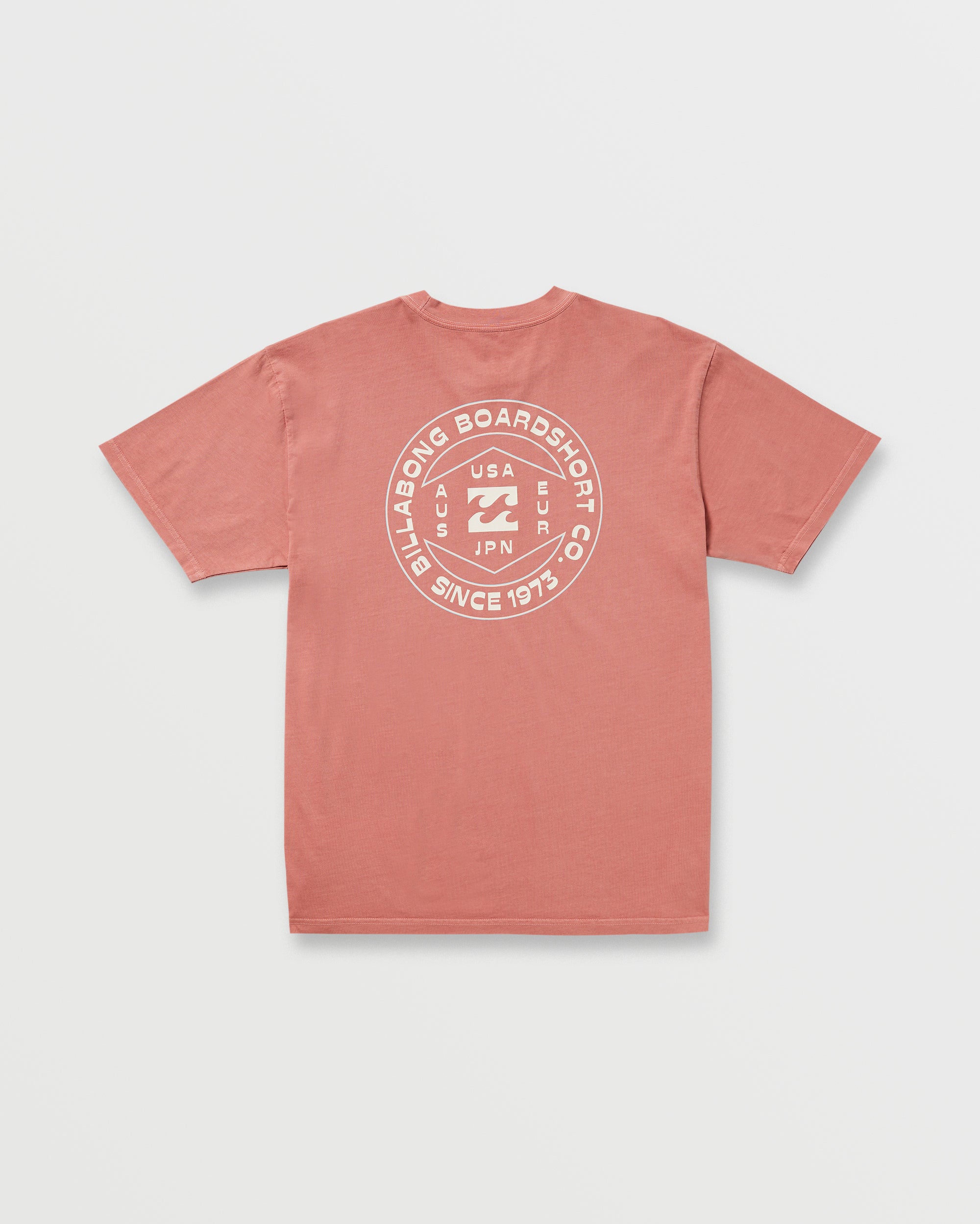 Rotation Premium Wave Wash Tee - Dusty Rose - Image 4