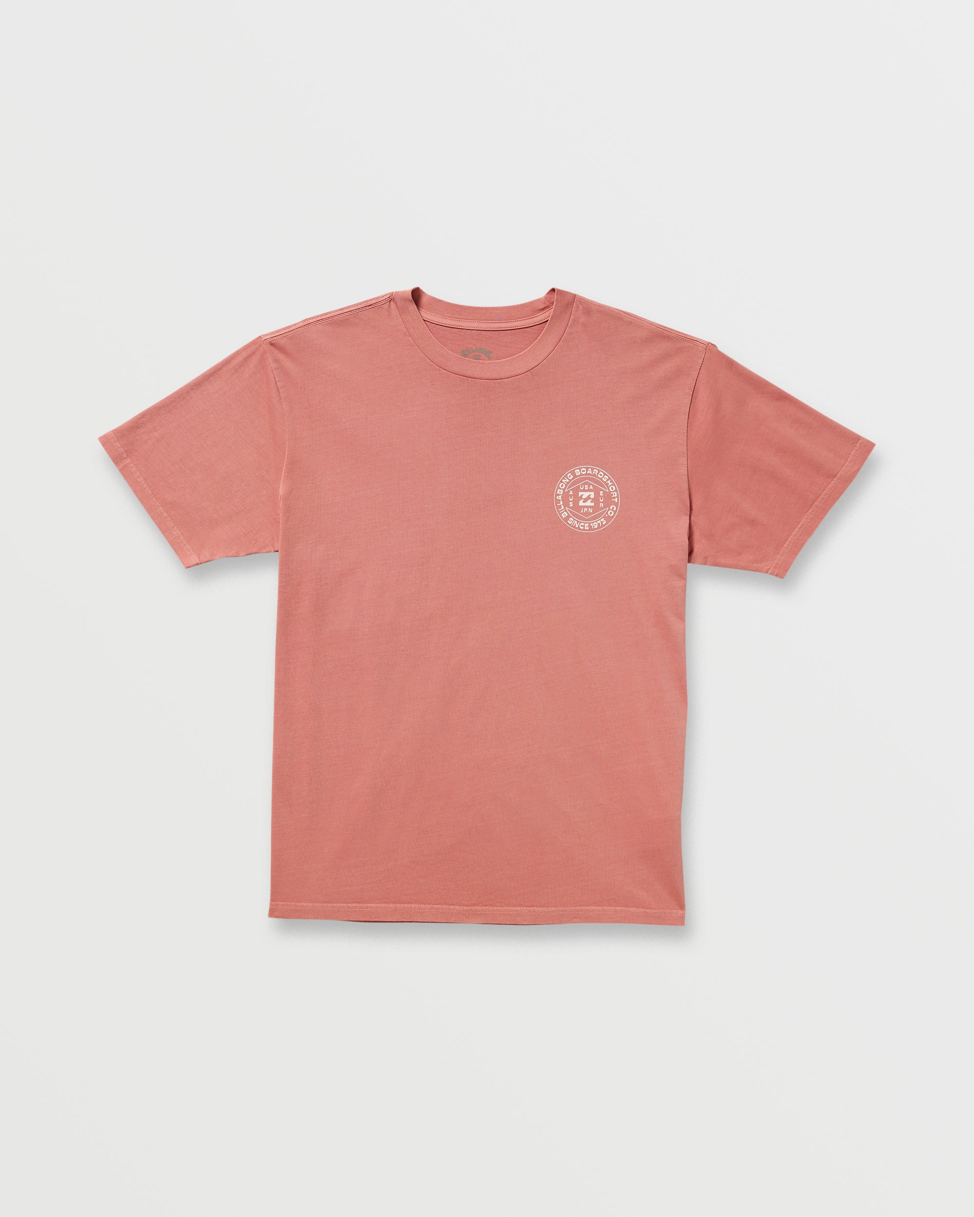 Rotation Premium Wave Wash Tee - Dusty Rose - Image 3