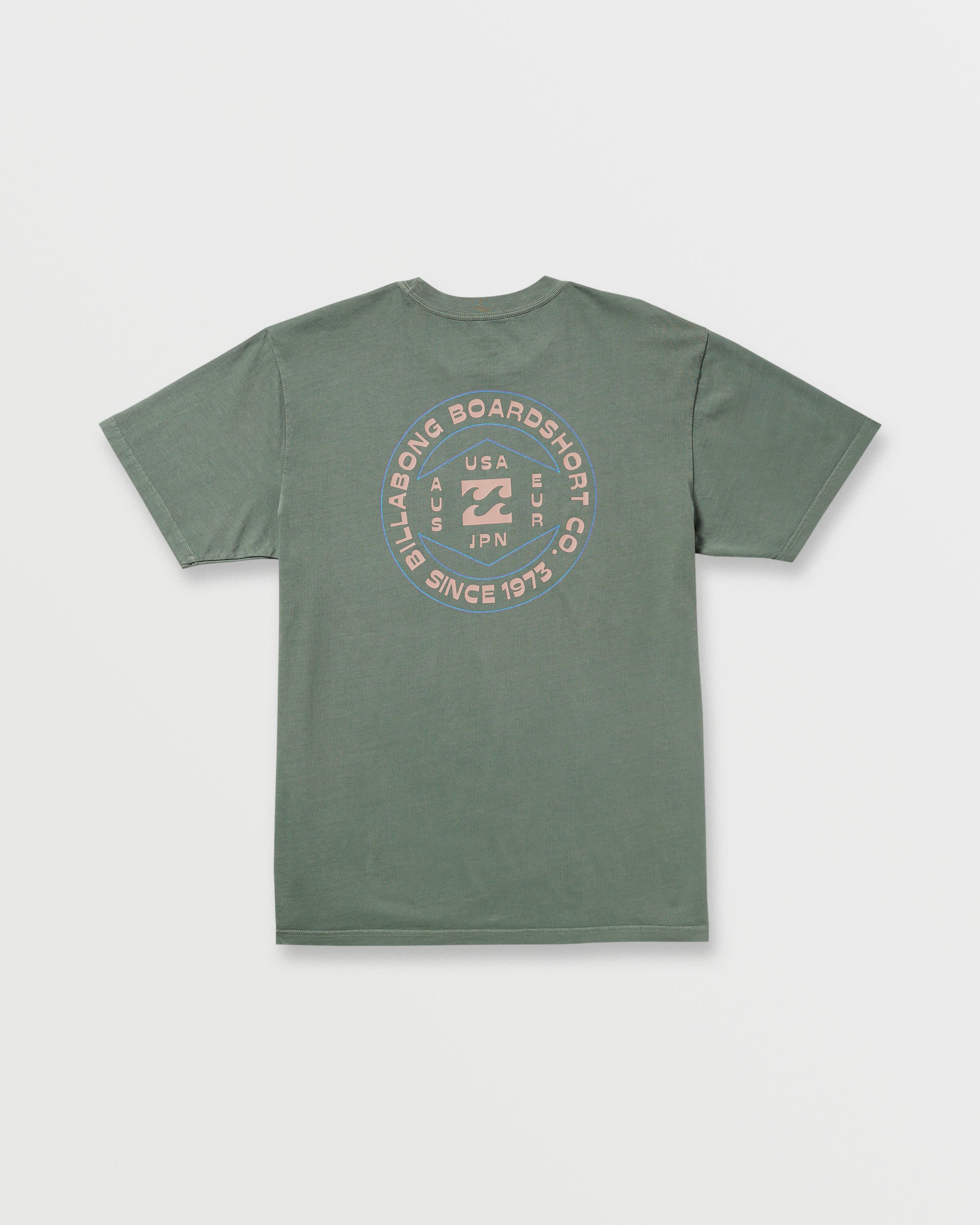 Rotation Premium Wave Wash Tee - Pine - Image 4