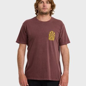 Sun Rays Premium Ww Short Sleeve T-Shirt - Plum