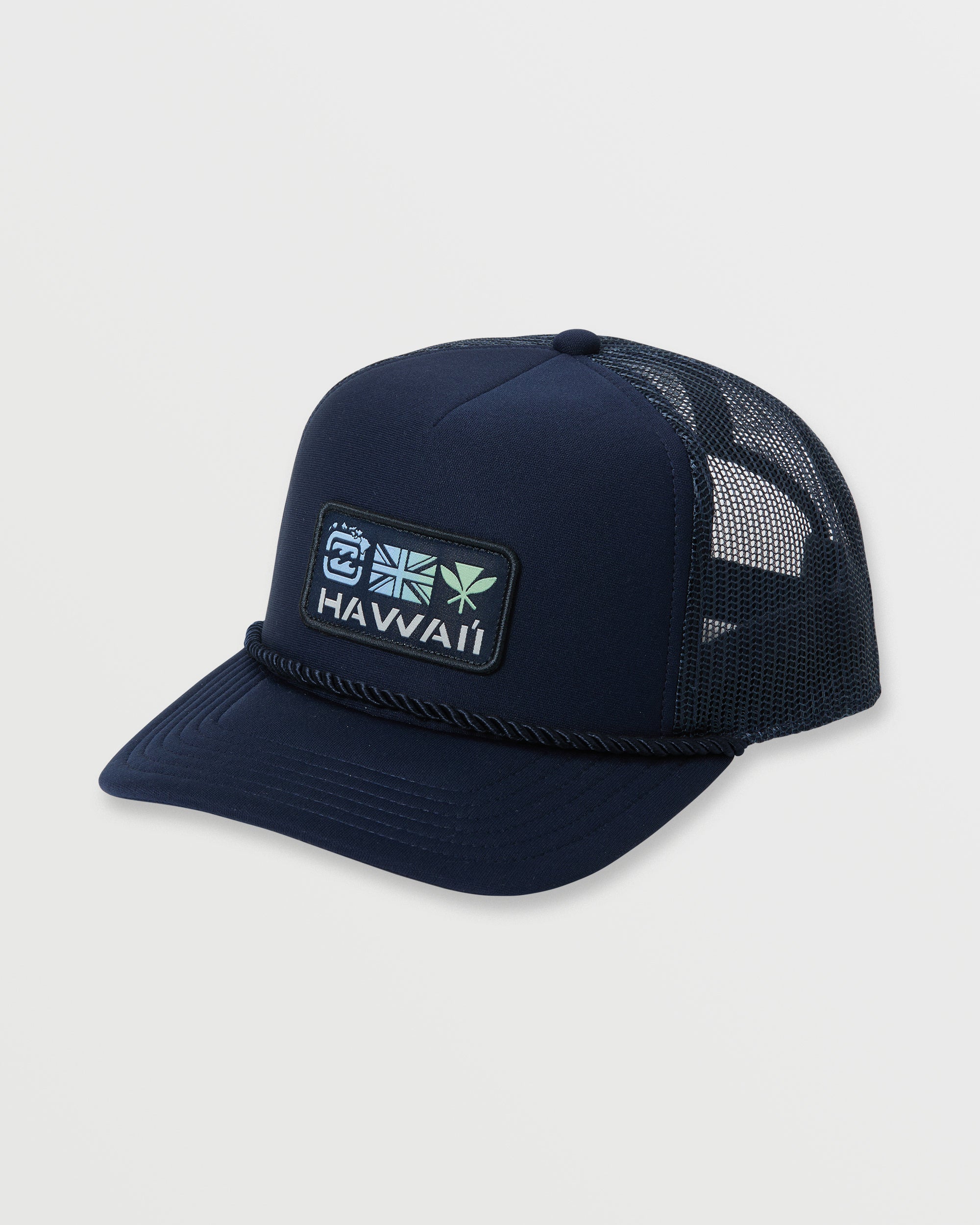 Kahili Hi Trucker Hat - Navy