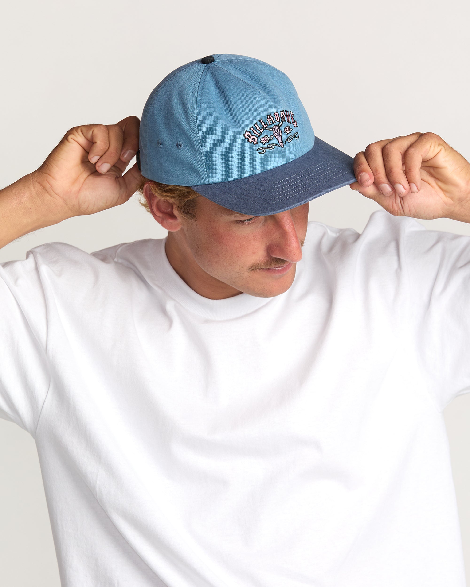 Occy Strapback Hat - Cloud Blue - Image 3