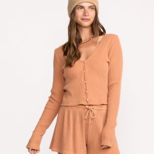 Paxton Long Sleeve Top - Sunburnt