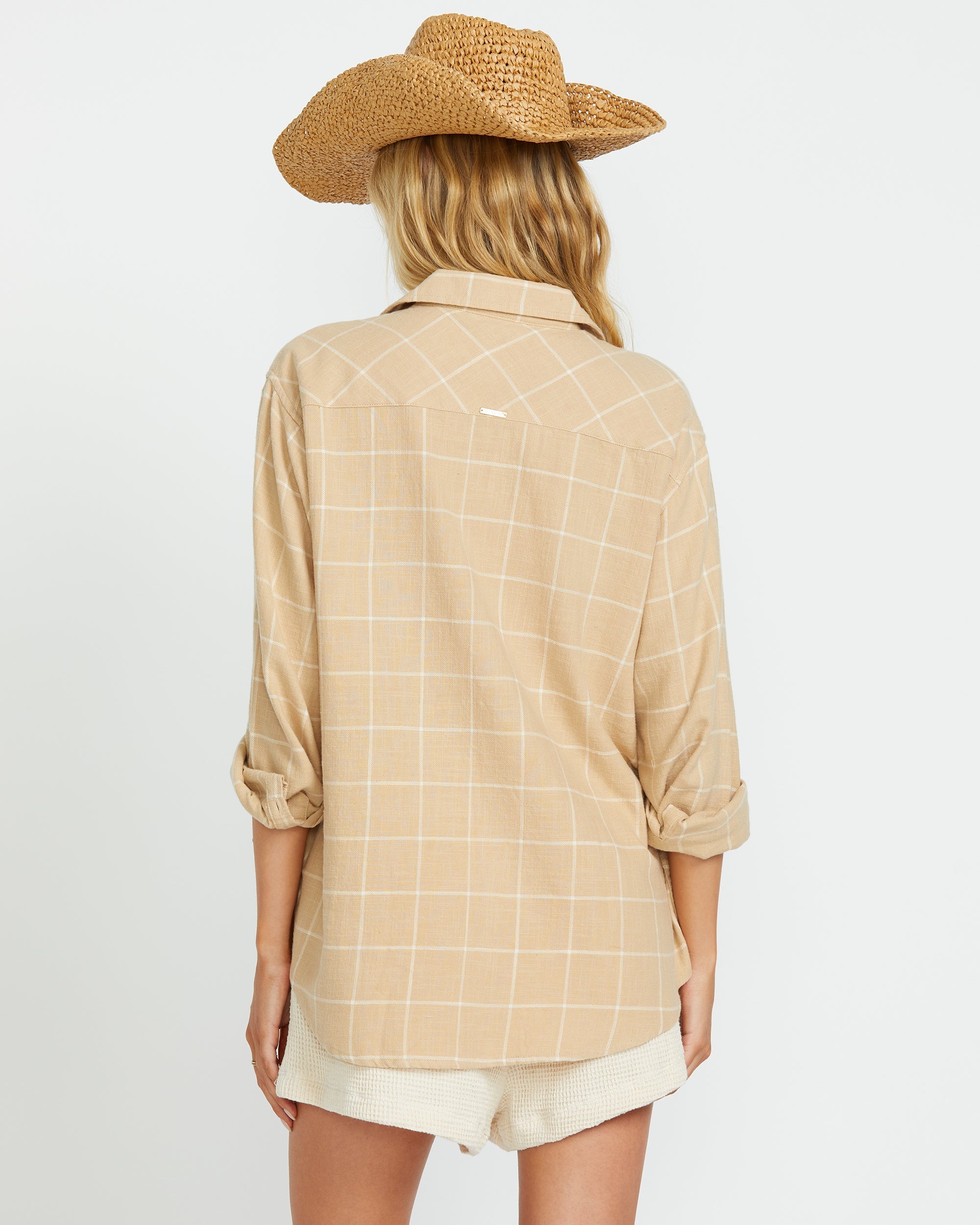 Layer Up Long Sleeve Shirt - Khaki - Image 2