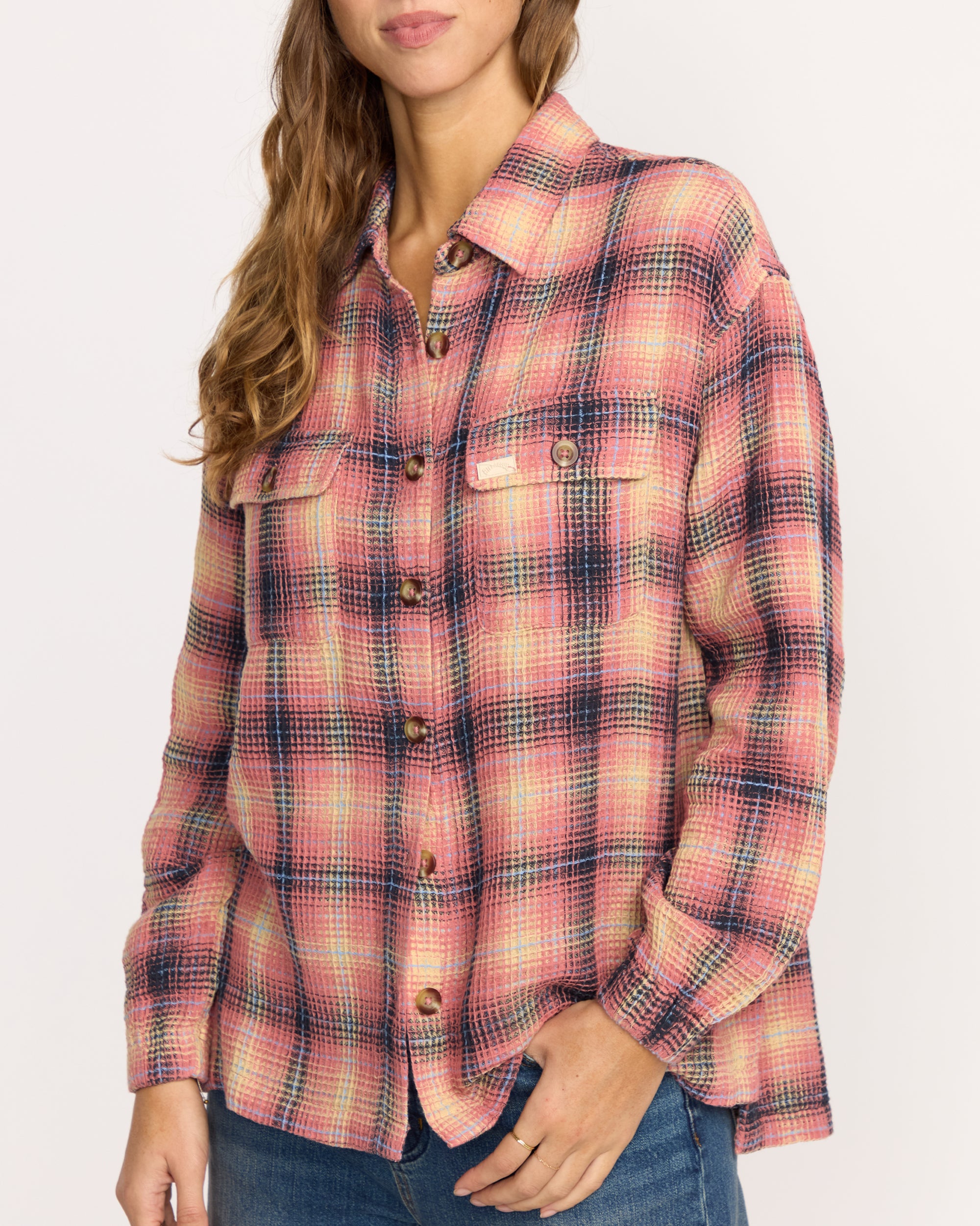 Big Bear Long Sleeve Shirt - Mountain Rose - Image 2