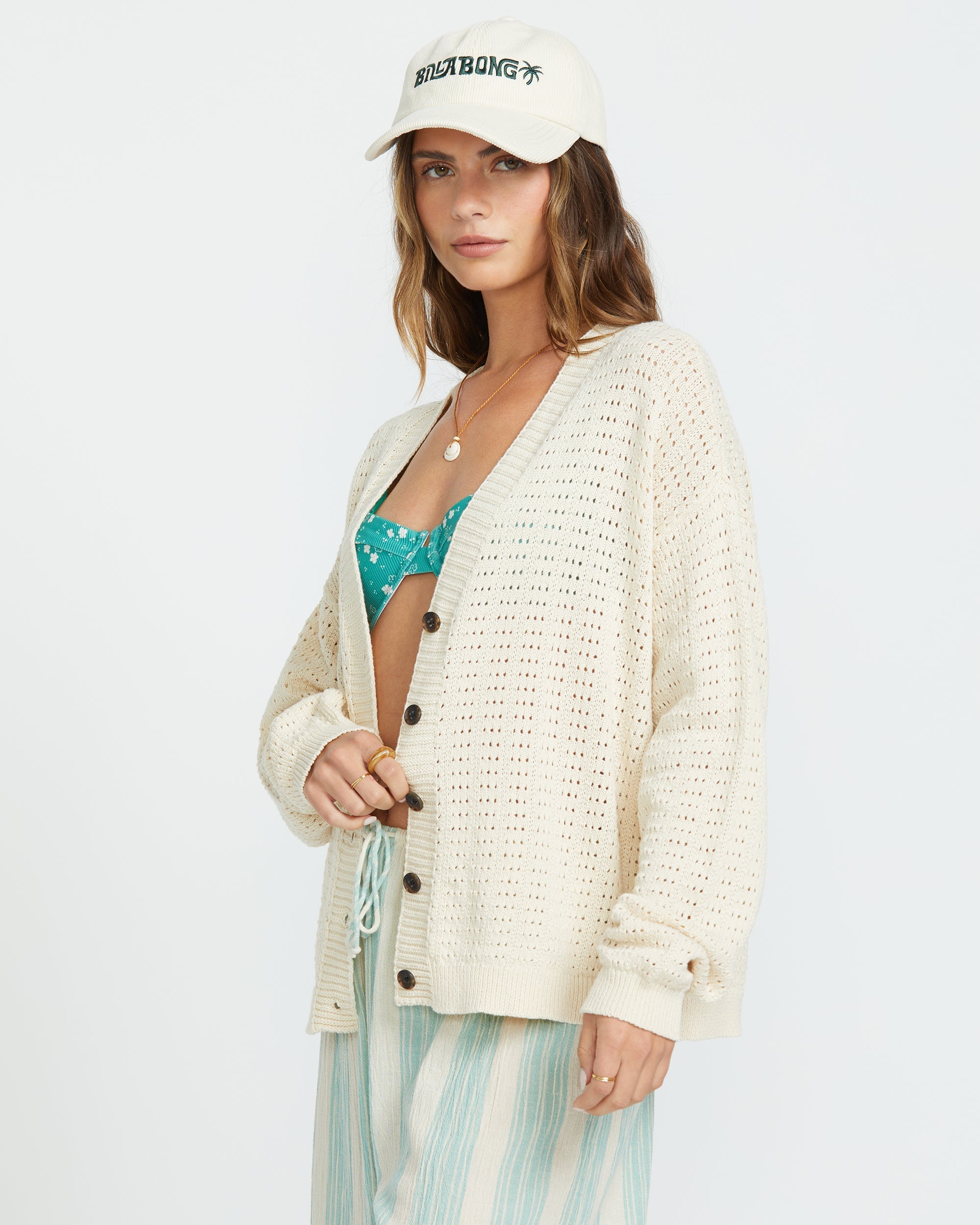 Loren Cardigan - Whitecap - Image 4