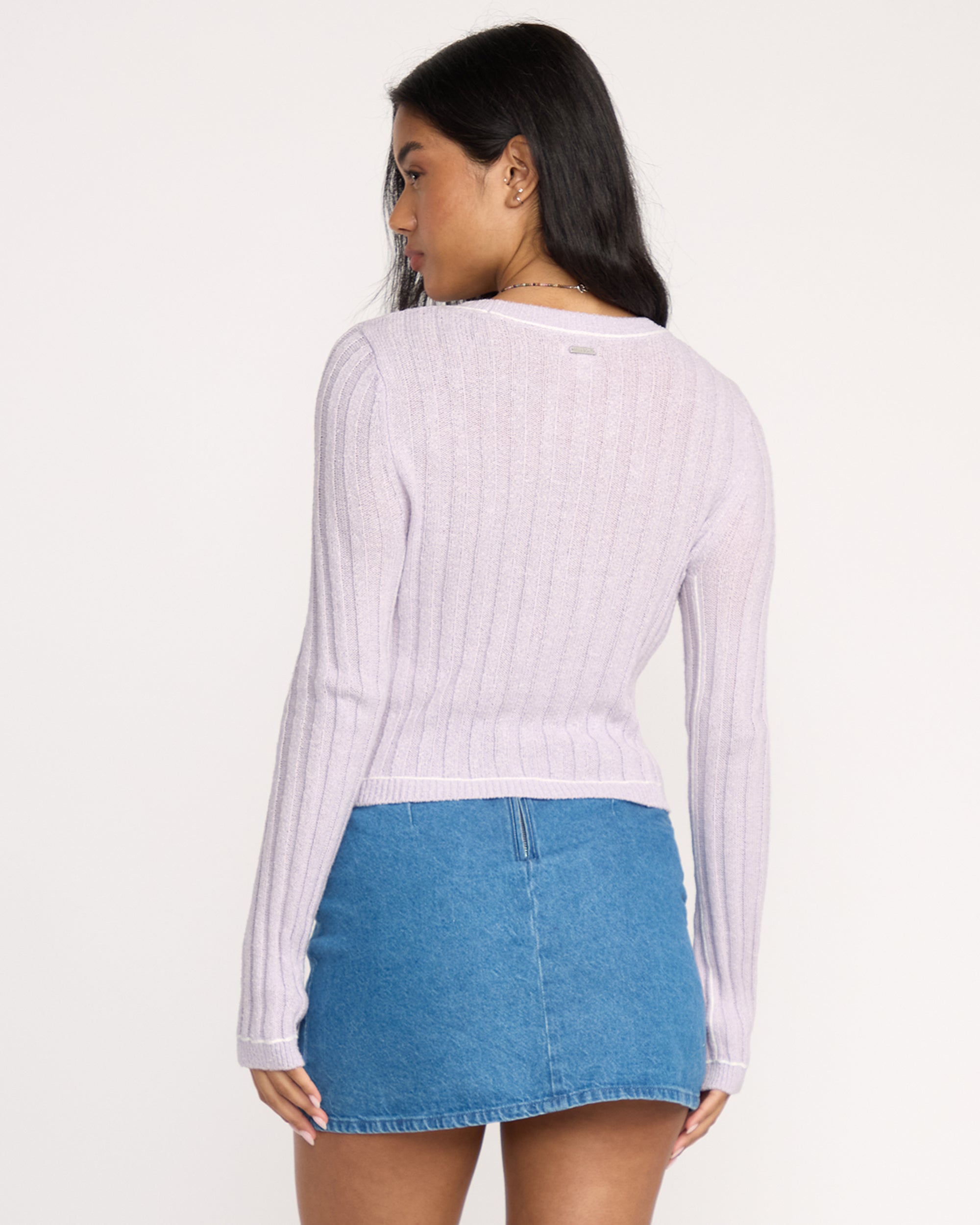 Clare Sweater - Violet Ice - Image 5