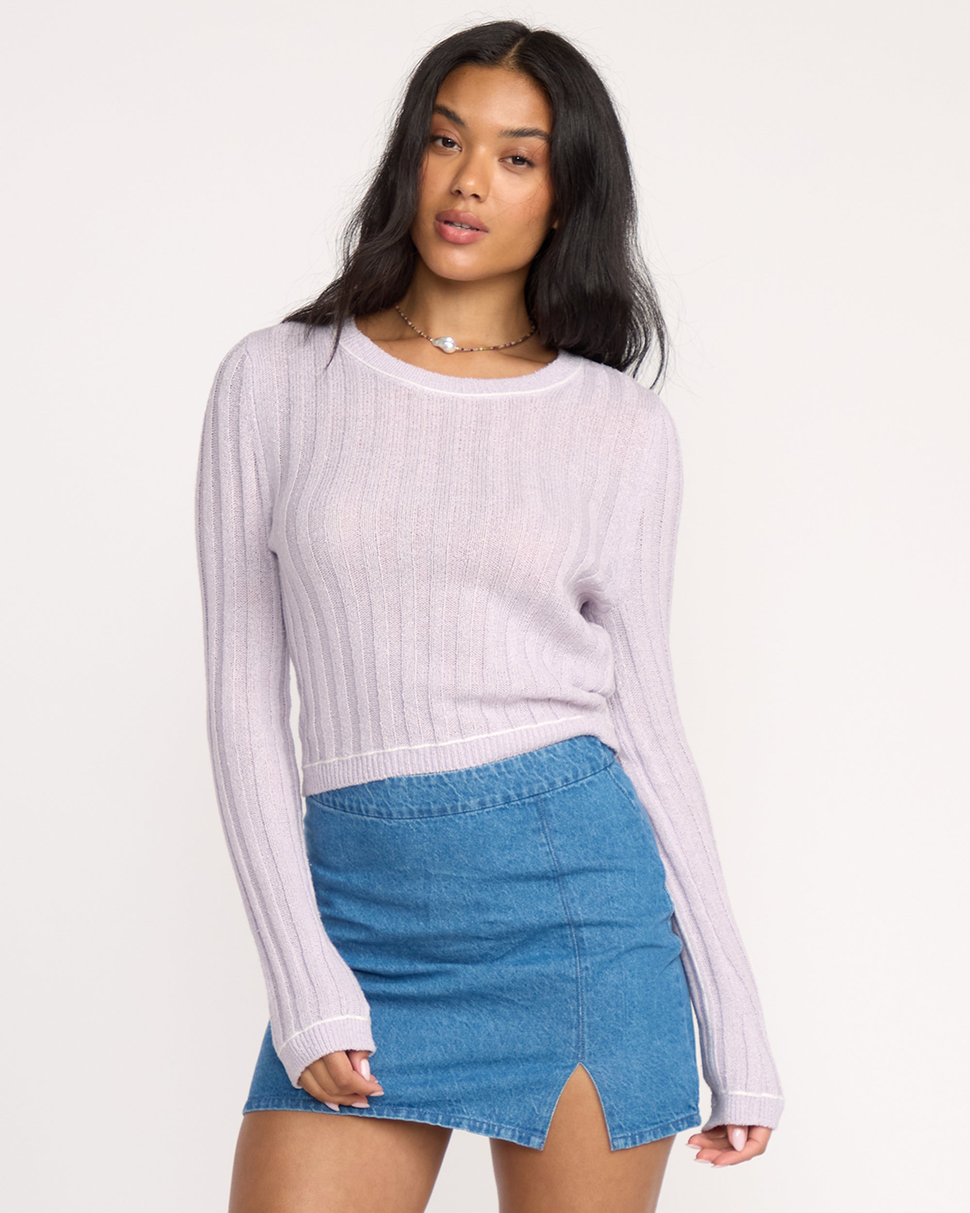 Clare Sweater - Violet Ice - Image 4