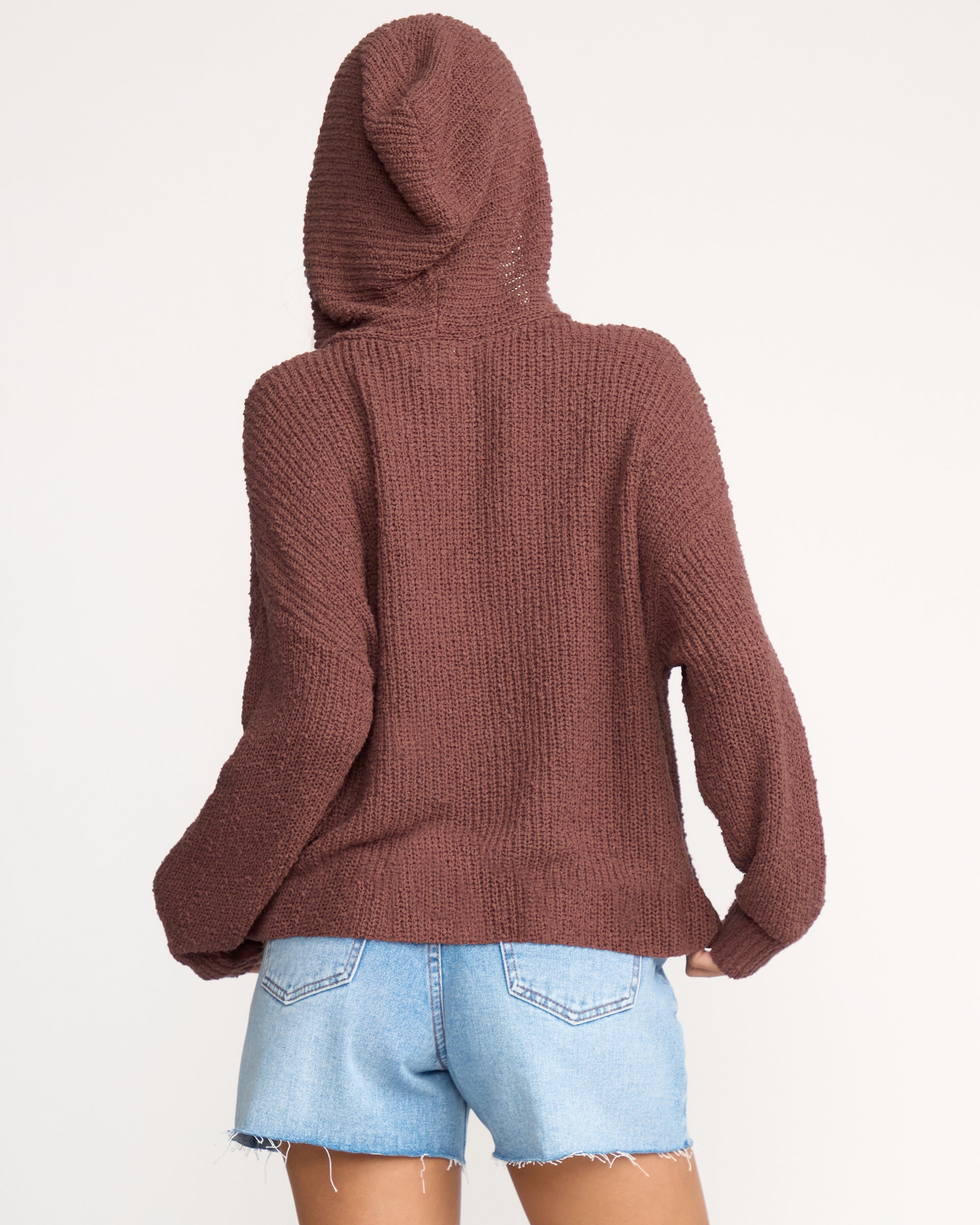 Hot Beachin Hooded Sweater - Espresso - Image 5