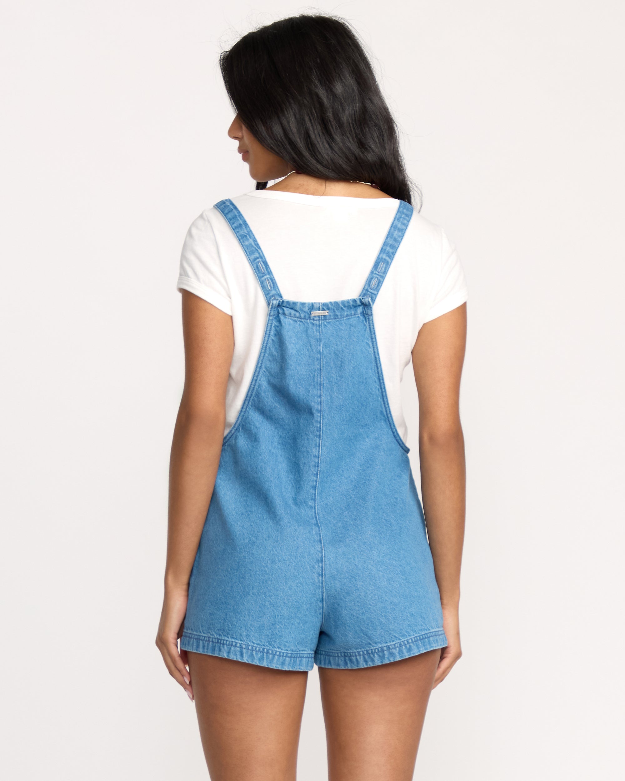 Beach Crush Denim Overalls - Salt Washed - Image 5