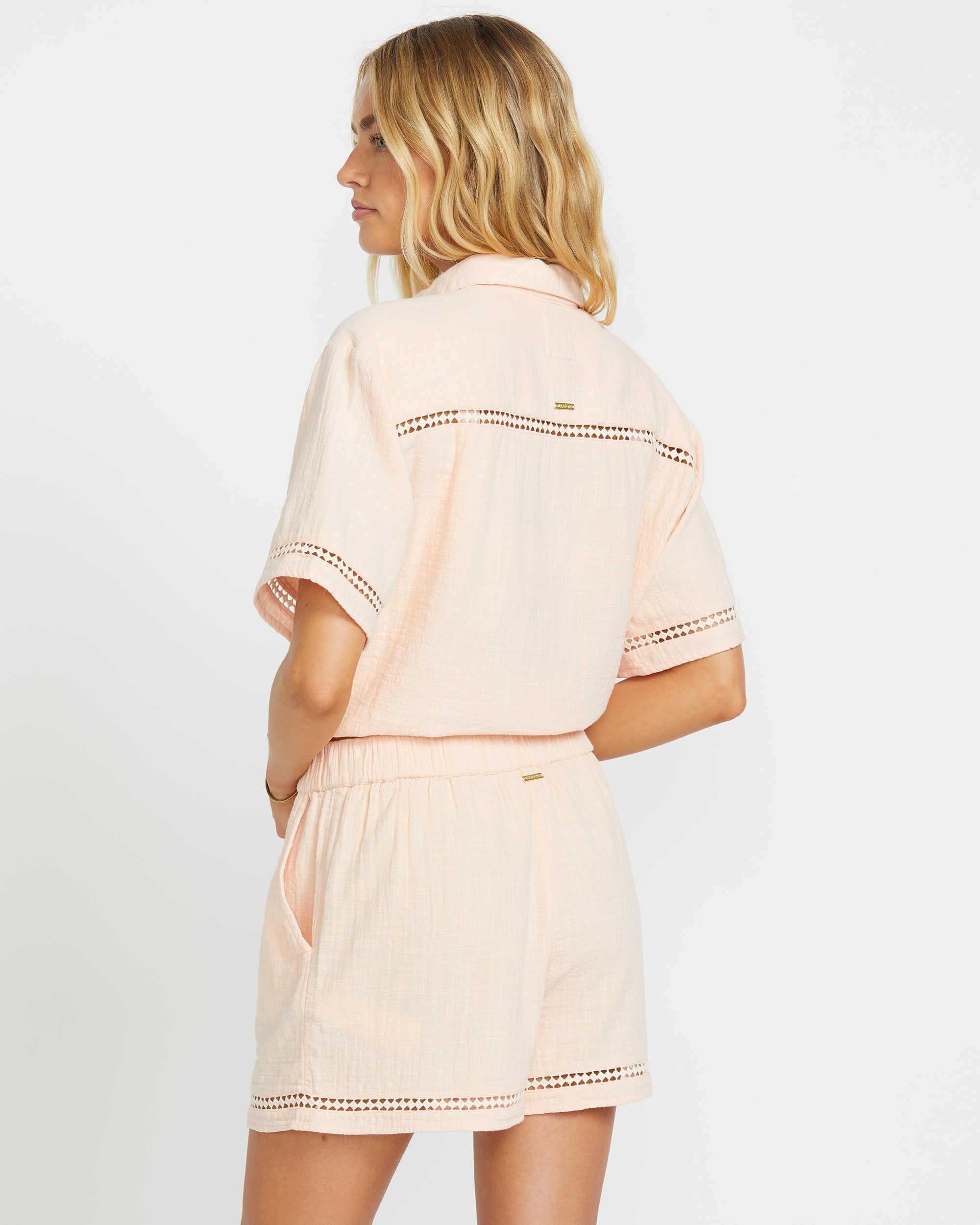 Summers End Shorts - Soft Peach - Image 4