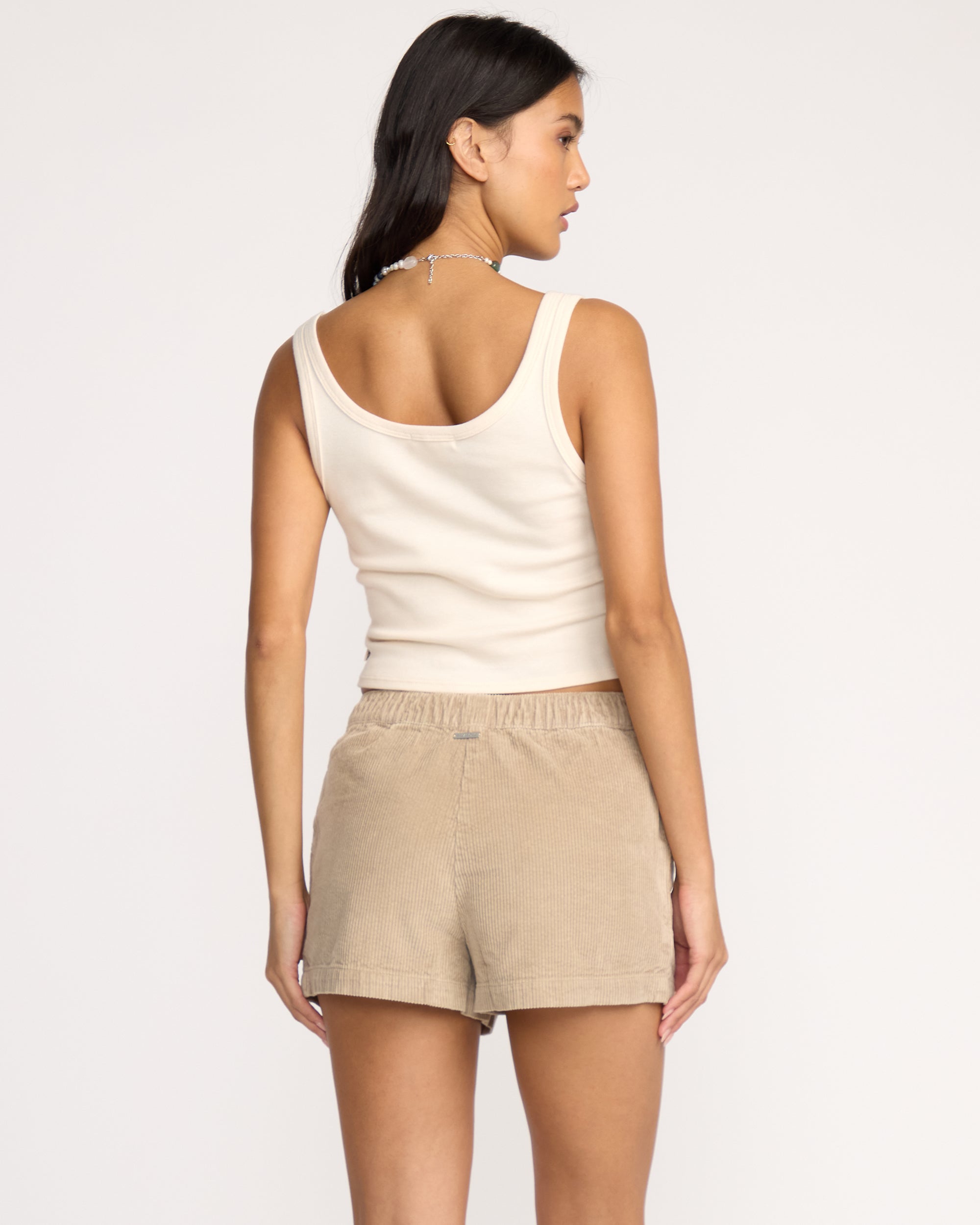 Sea Ya Cord Shorts - Cobblestone - Image 5