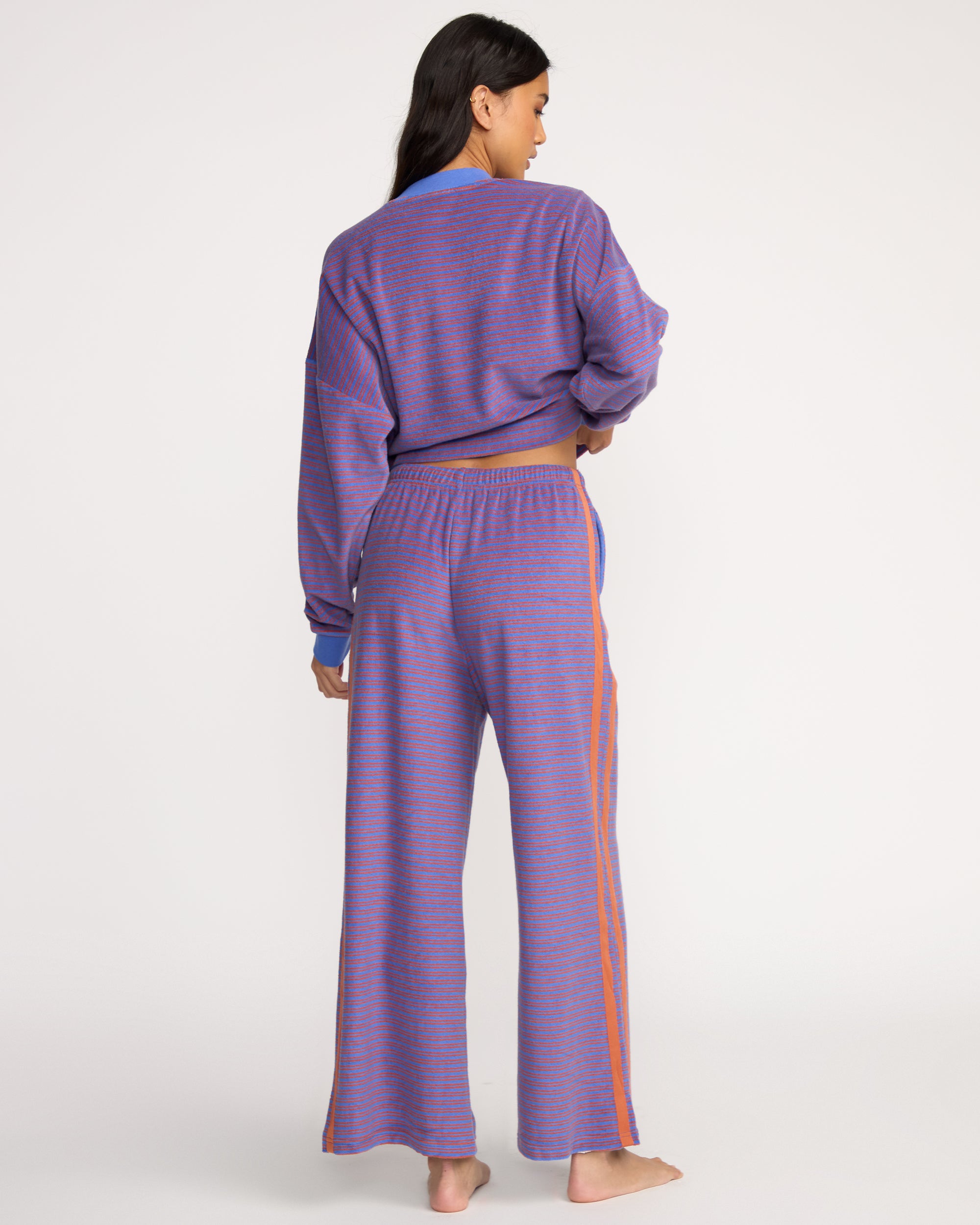 Date Palm Terry Pants - Iris - Image 3