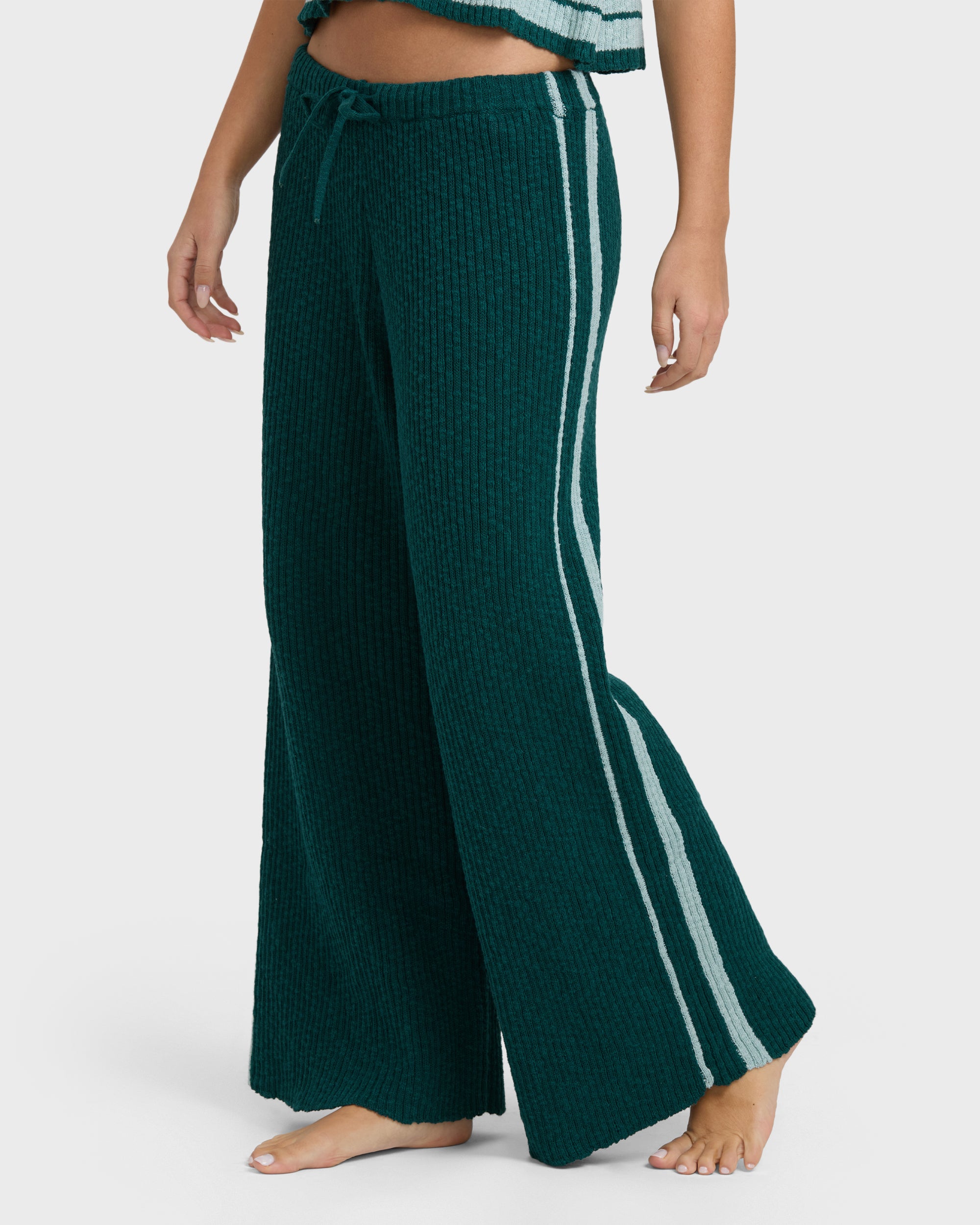 Summery Nights Sweaterpants - Spruce Green - Image 3