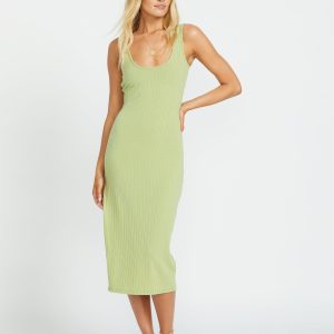 Take A Look Reversible Dress - Avocado