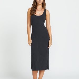 Take A Look Reversible Dress - Black Sands