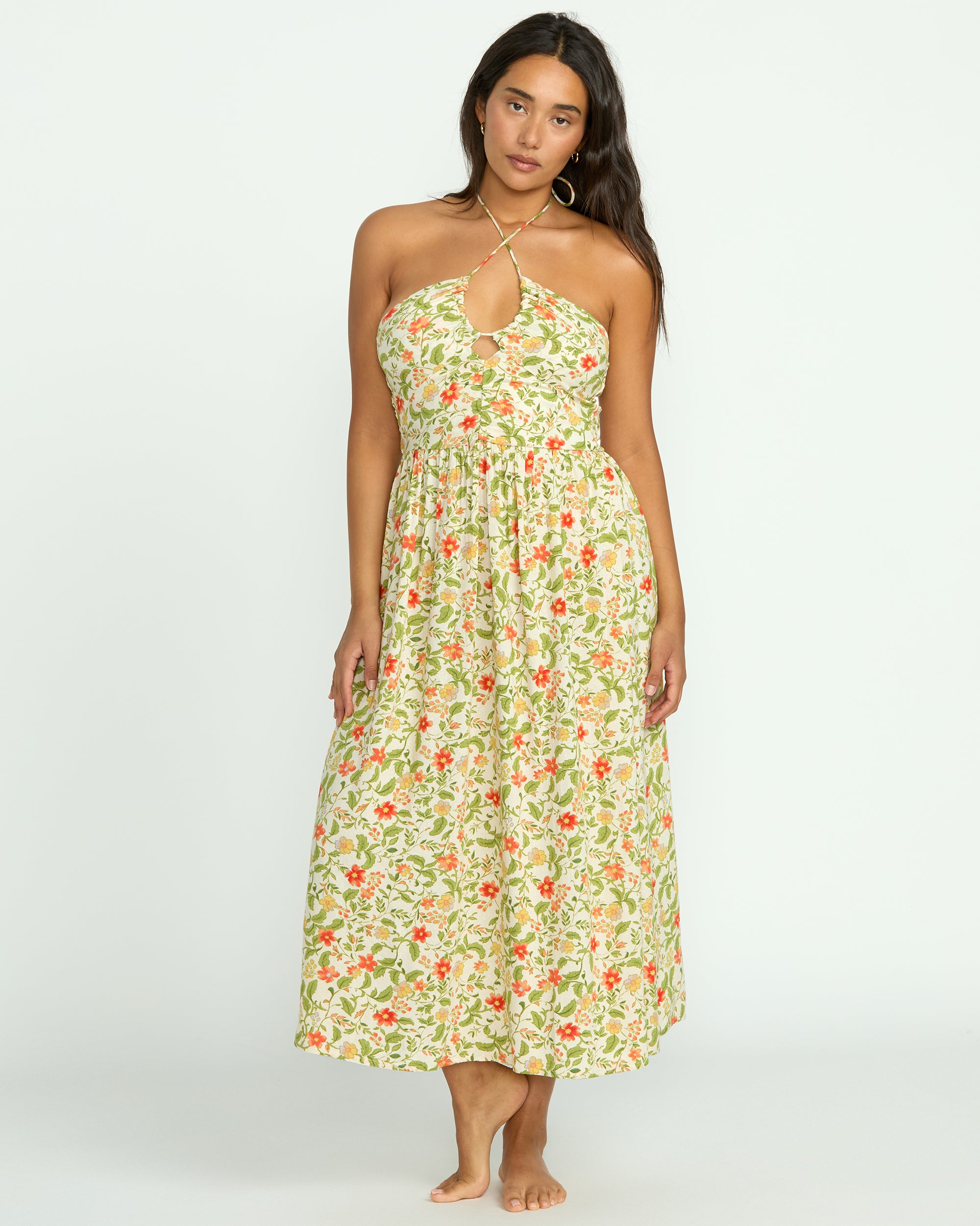 In Your Heart Midi Dress - Multi - Image 6