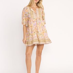 Ambers Mini Dress - Whitecap