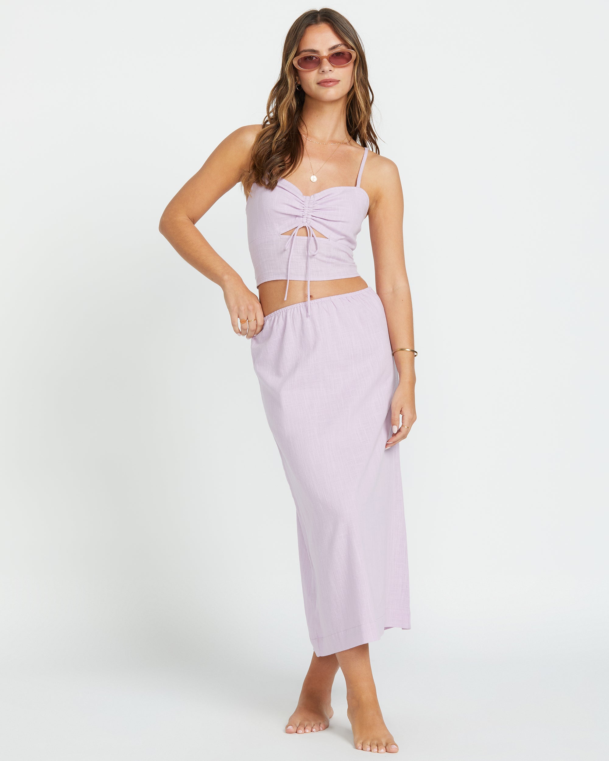 Keep It Simple Skirt - Amethyst Smoke - Image 5