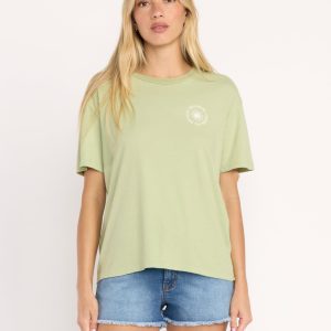 Paradise Calling Tee - Pistachio