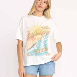 Where Suns Collide T-Shirt - Salt Crystal
