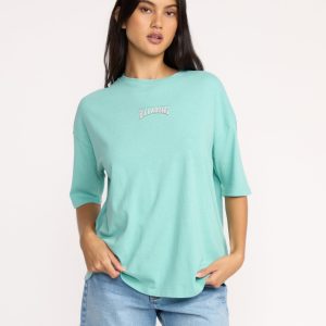 Reach For Sunshine T-Shirt - Misty Blue