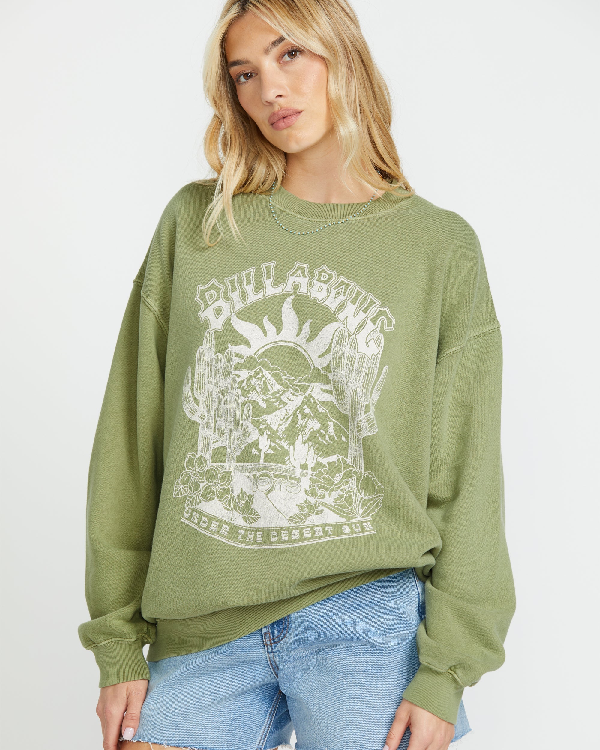 Ride In Crew Sweatshirt - Avocado - Image 2