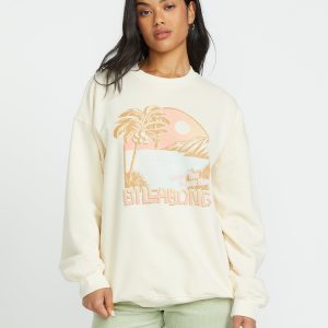 Ride In Crew Sweatshirt - Whitecap