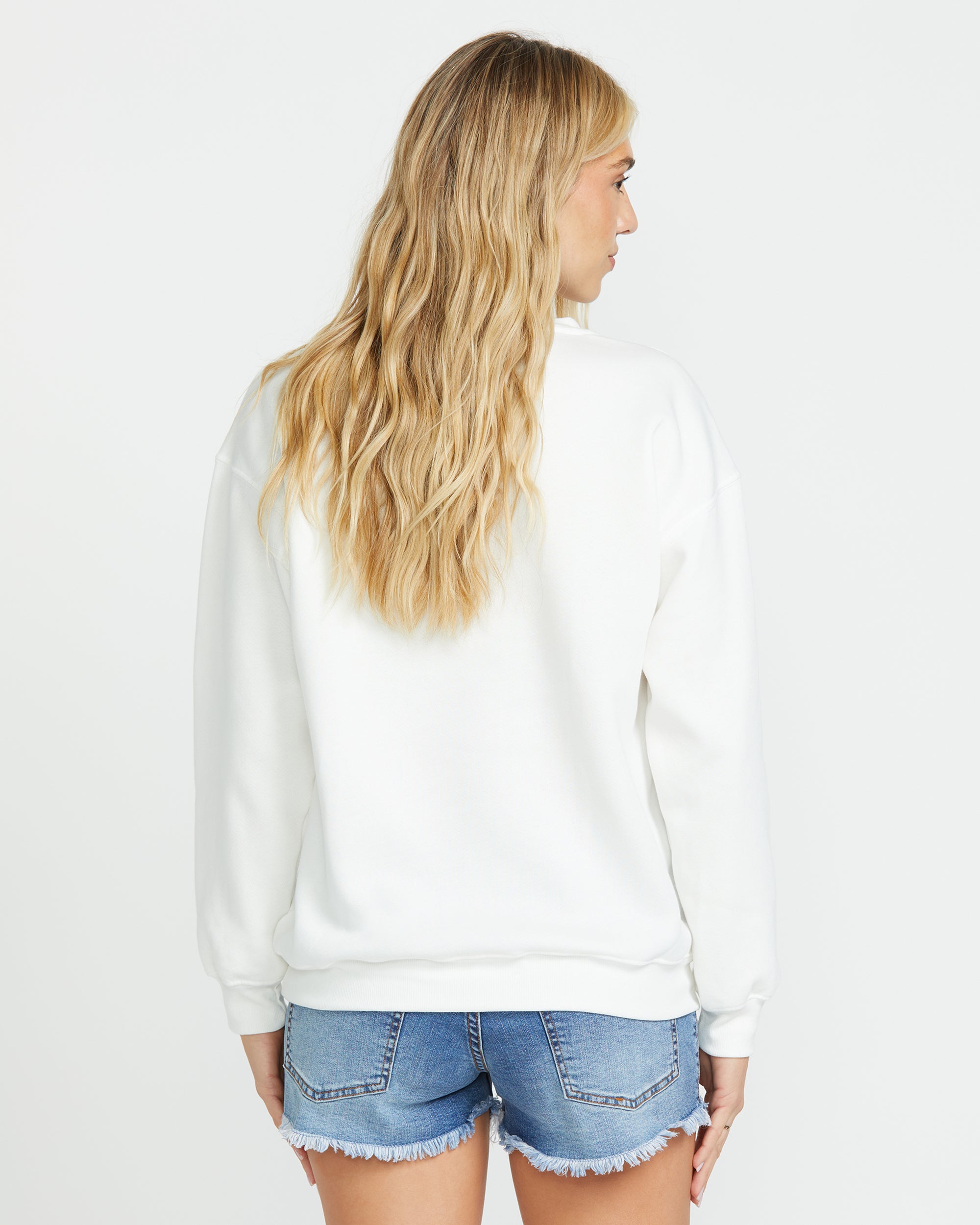 Balanced Out Crew Sweatshirt - Salt Crystal - Image 5