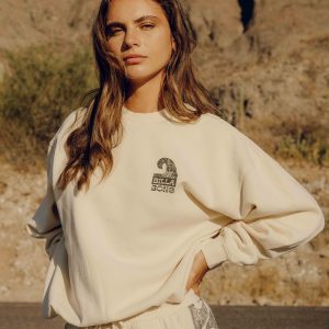 Sun Wave Livin Kendal Crewneck Sweatshirt - Whitecap