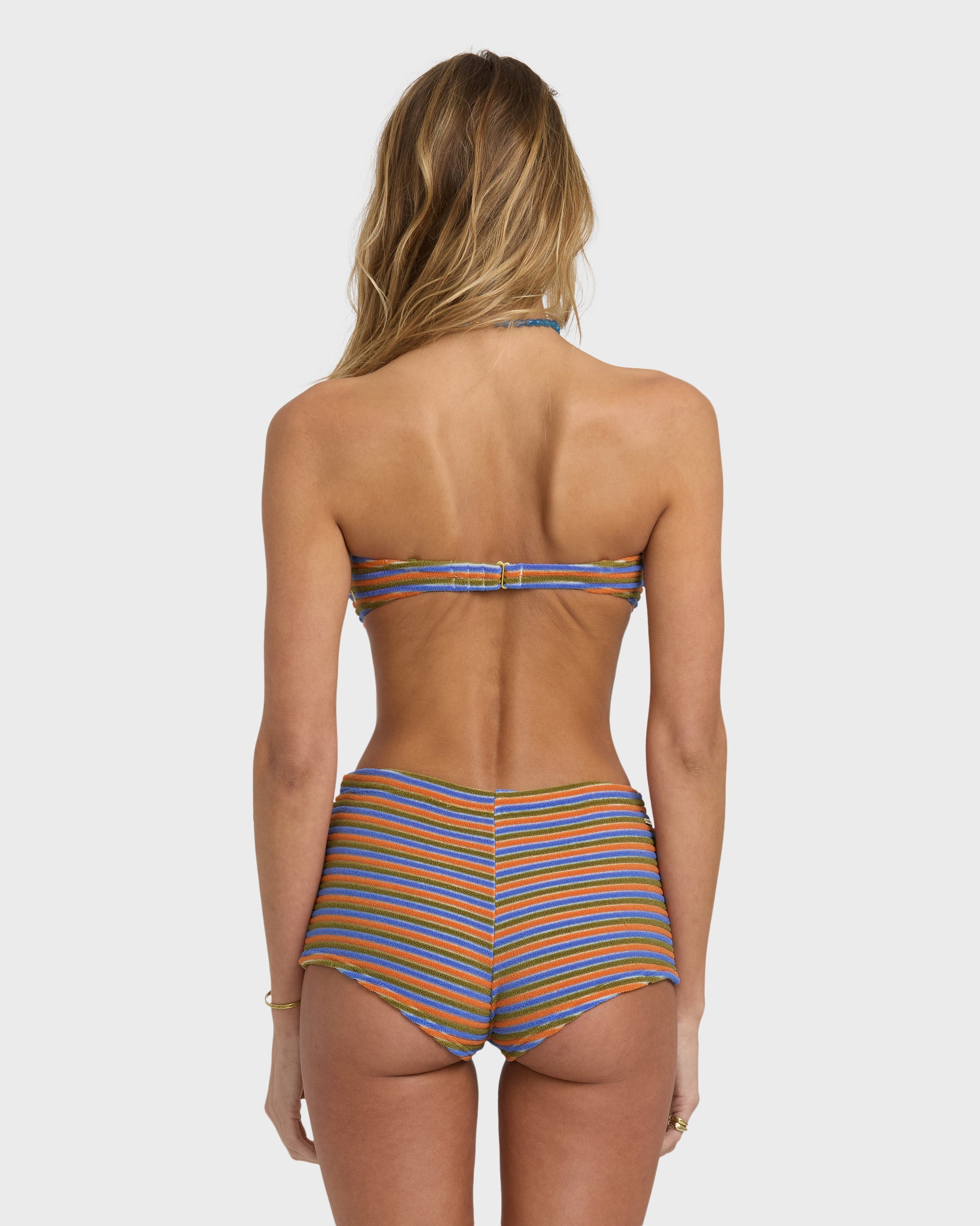 Tides Terry Rio Bandeau Bikini Top - Multi - Image 6