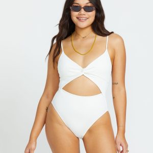 Salt And Sol Mika One-Piece Swimsuit - Salt Crystal