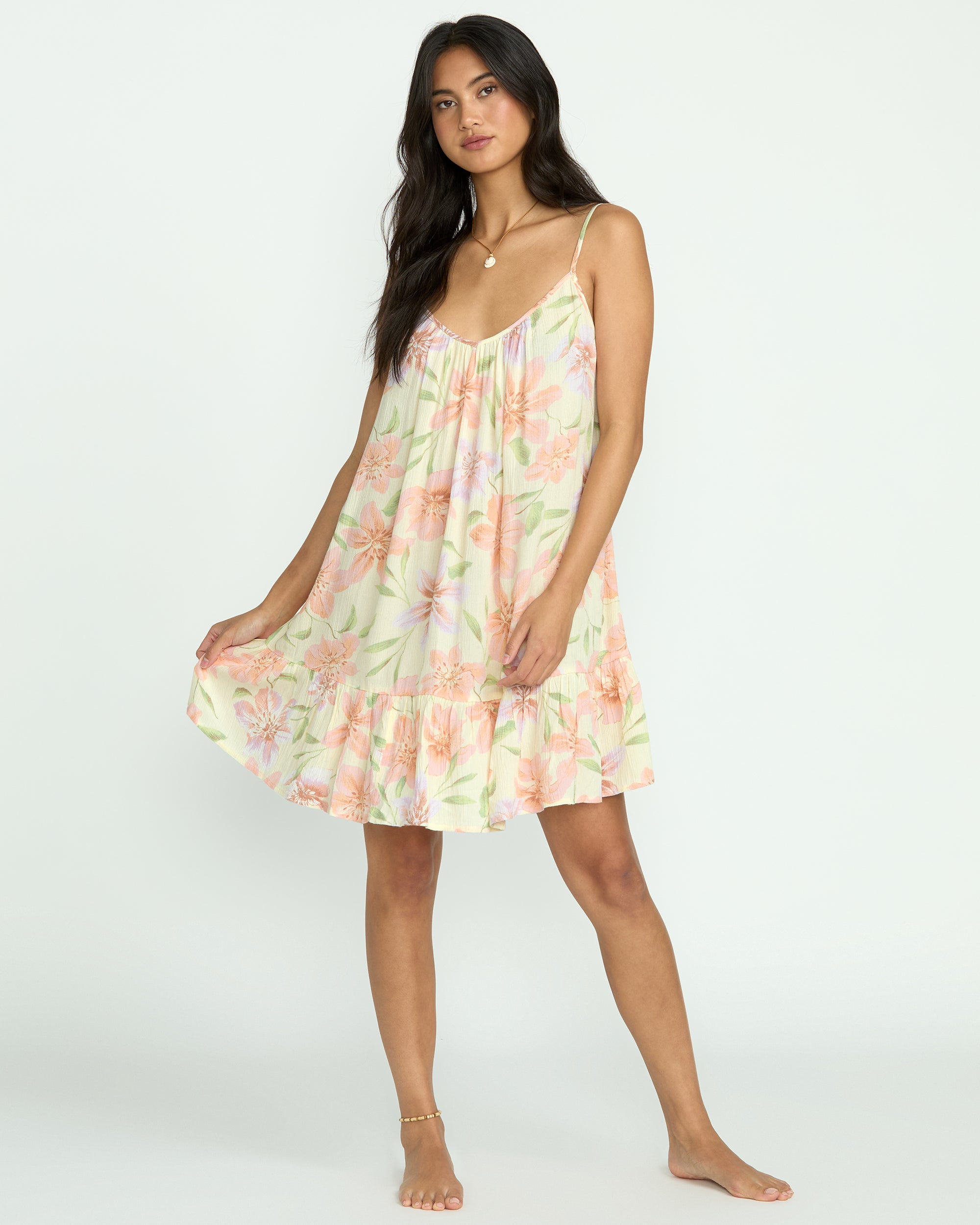 Beach Vibes Print Cover-Up - Butter - Image 4
