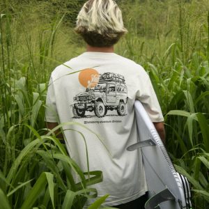 Making Tracks A/Div Tee - Off White