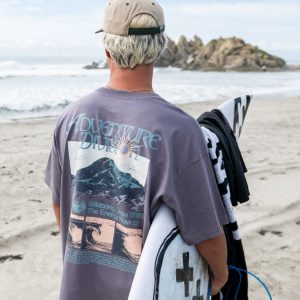 Grow OG A/Div Short Sleeve T-Shirt - Grey Violet