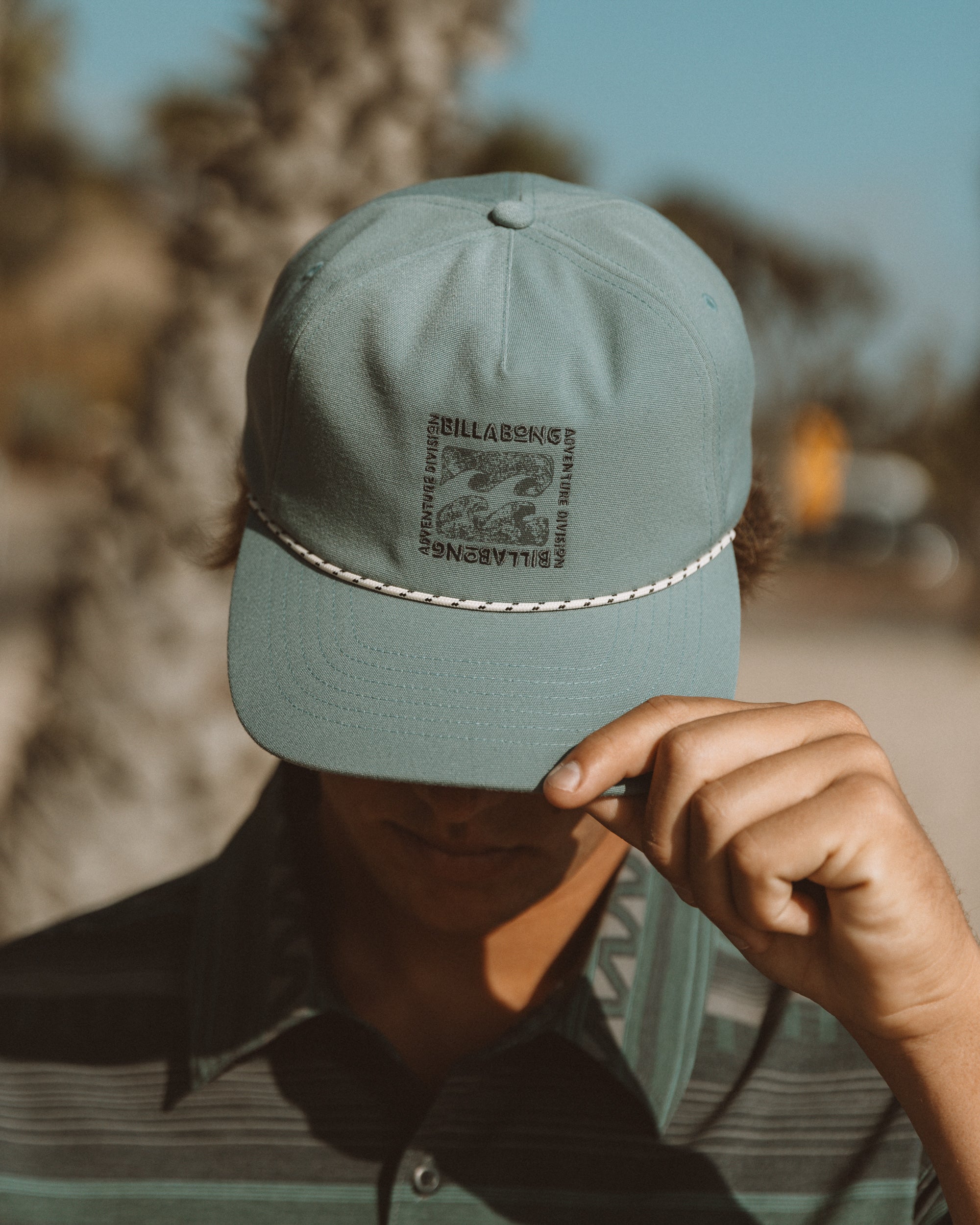 A/Div Strapback Hat - Sea Blue