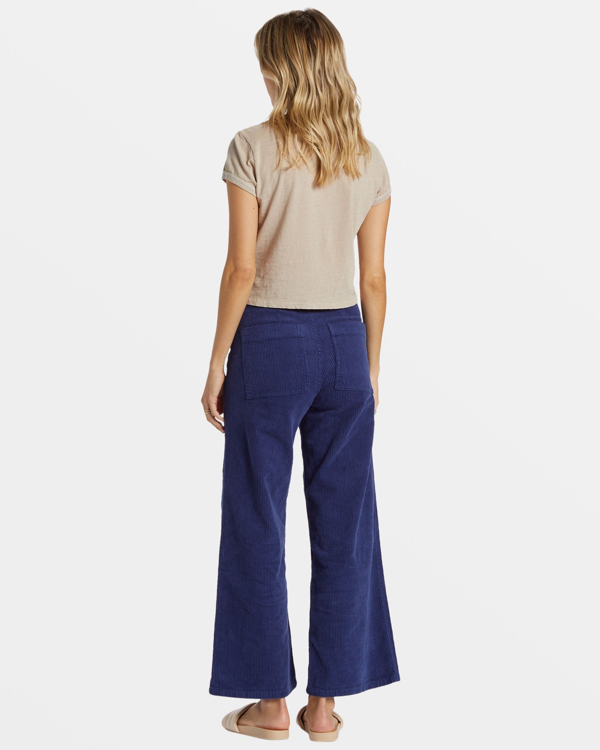 Be Free Corduroy Pants - I Sea Indigo - Image 3